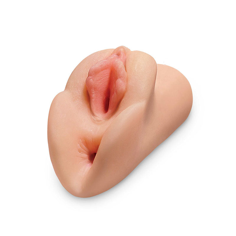 PDX Plus Perfect Pussy Double Stroker – Realistic Vagina Stroker Adult Toy > Sex Toys For Men > Masturbators > Manual