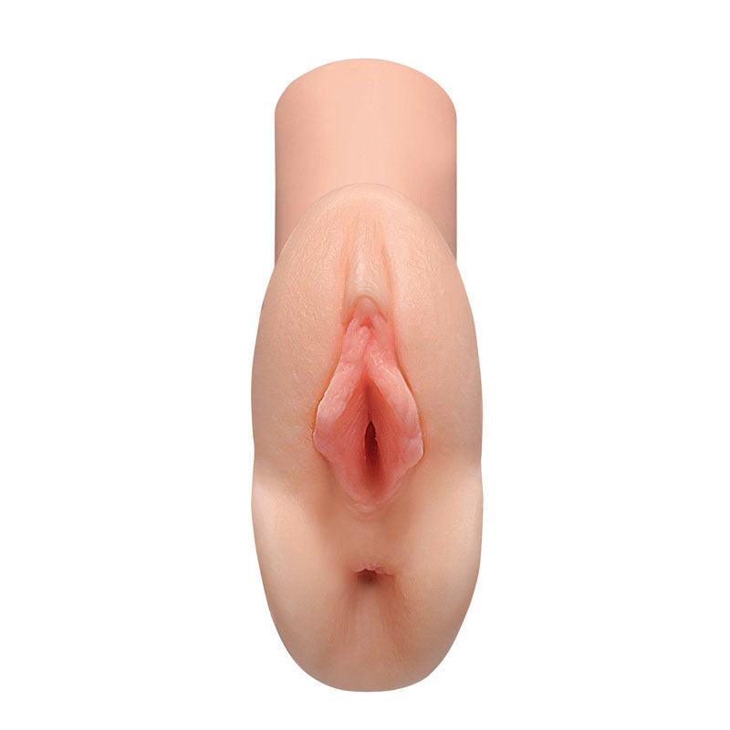 PDX Plus Perfect Pussy Double Stroker – Realistic Vagina Stroker Adult Toy > Sex Toys For Men > Masturbators > Manual