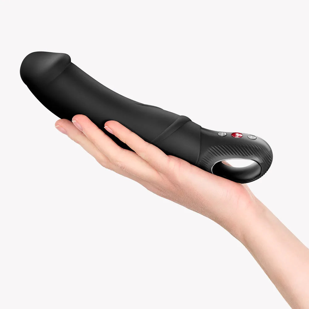 Big Boss 23cm G-Spot Vibrator (Black) – Waterproof Rechargeable Silicone Vibrator > Vibrators > G-Spot
