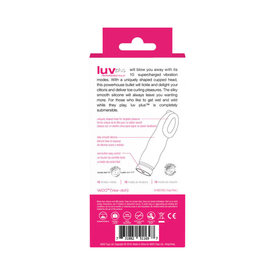 Luv Plus Mini Vibe Turquoise with 10 Modes > Vibrators > Mini Vibrators