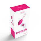 Peach Vibrating Egg in Foxy Pink Quiet Powerful > Sex Toys For Ladies > Vibrating Eggs