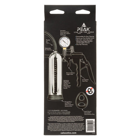 Peak Magnified Gauged Pump System with Dual Enhancer Ring Pumps