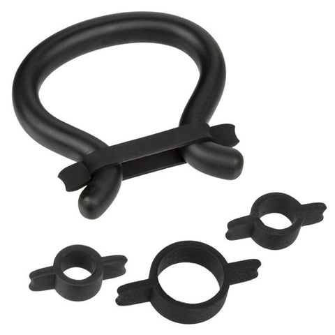 Peak Prolong Kit Black Adult Intimacy Enhancer for Endurance COCK RINGS