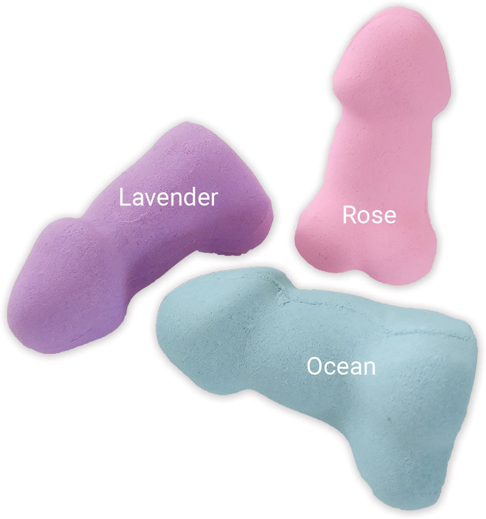 Pecker Bath Bomb 3-Pack – Scented Erotic Bath Bomb Set > Novelties > Novelty Soap