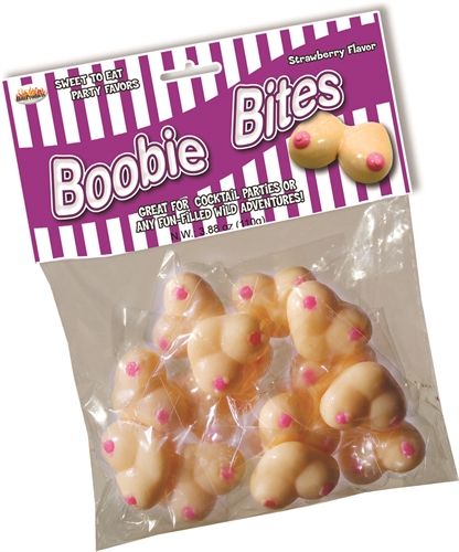 Pecker Bites Strawberry Flavored Erotic Edible Candy 16 Pcs > Novelties > Candy & Edible Items