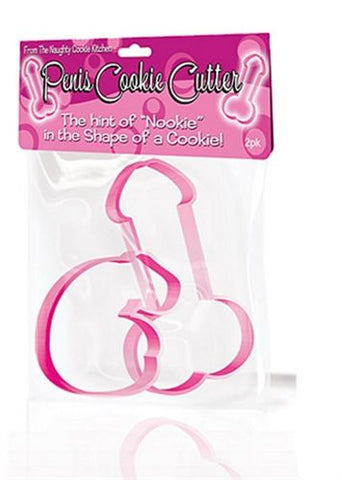 Penis Shaped Cookie Cutters 2 Pack for Bachelorette Parties Bachelor & Bachelorette Items