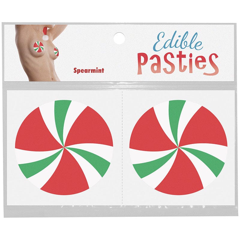 Candy Cane Edible Pasties Peppermint Flavor > Clothes > Pasties