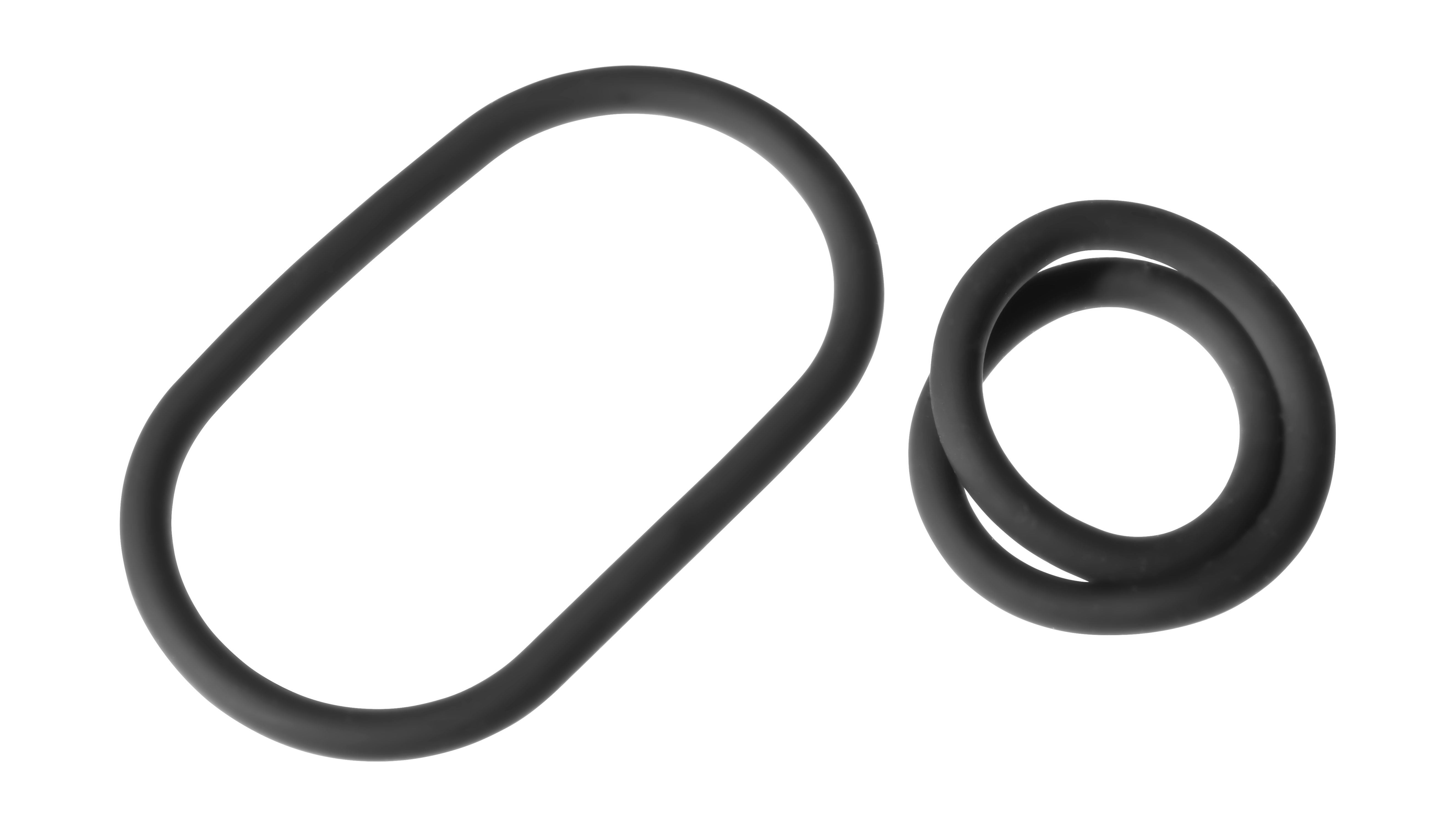Perfect Fit XPlay Gear 9 Inch Slim Wrap Ring 2 Pack COCK RINGS
