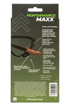 Performance Maxx Life-Like Extension with Harness Brown 2 Inch Length > Dildos > Hollow Strap Ons