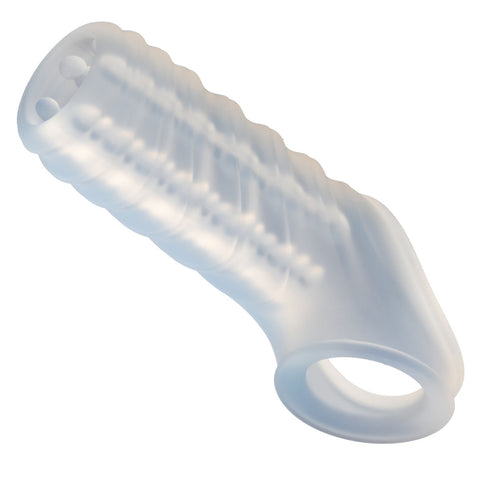 Performance Maxx Liquid Silicone Reversible Sleeve Textured Interior White SLEEVES