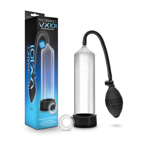 Performance VX101 Male Enhancement Pump Clear Pumps