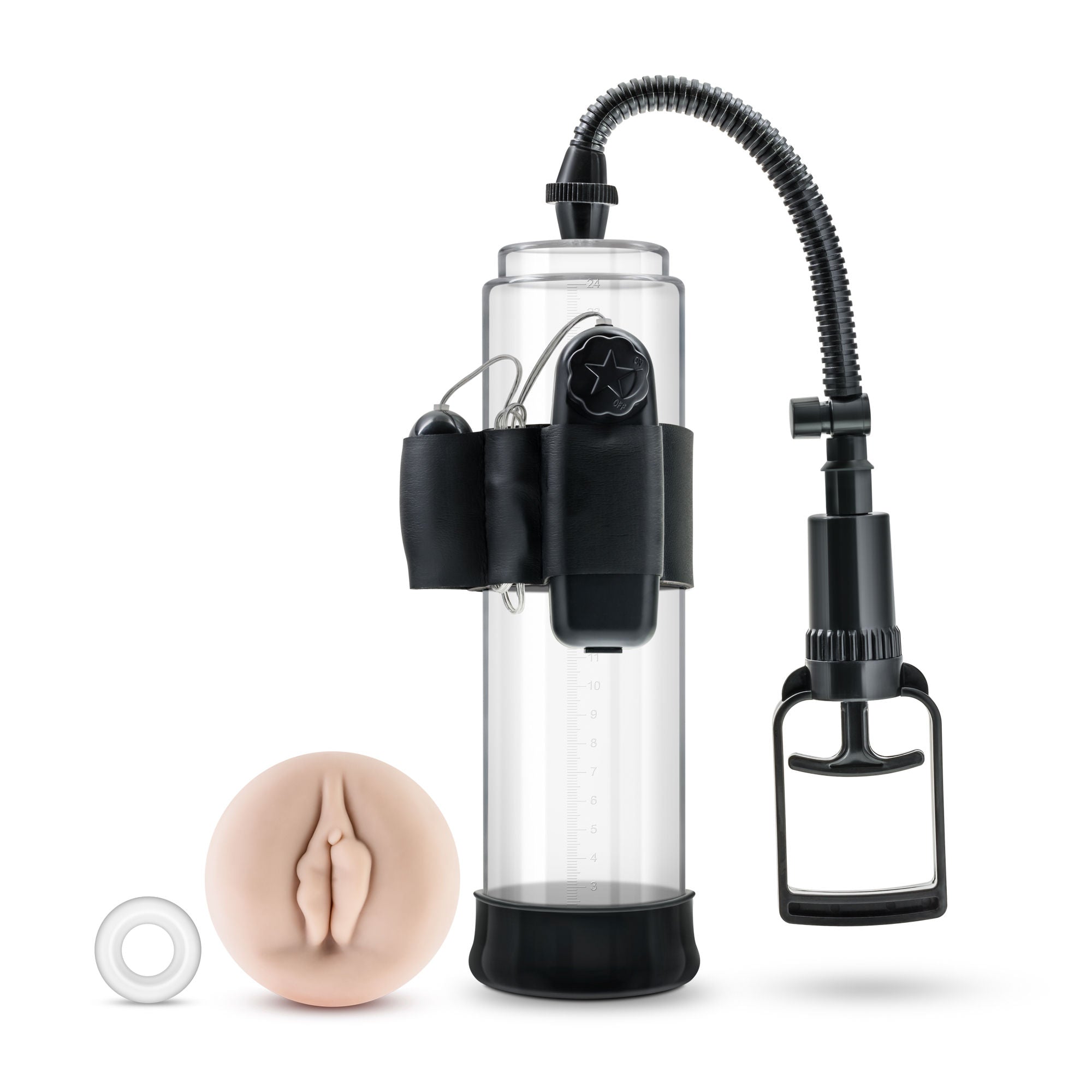 Performance VX4 Male Enhancement Penis Pump System Clear 10" x 2.75" Secondary image