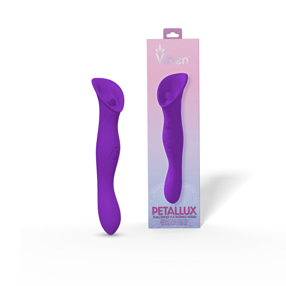 Petallux (Purple) – Dual-Ended Clitoral Stimulator > Sex Toys For Ladies > Clitoral Vibrators and Stimulators