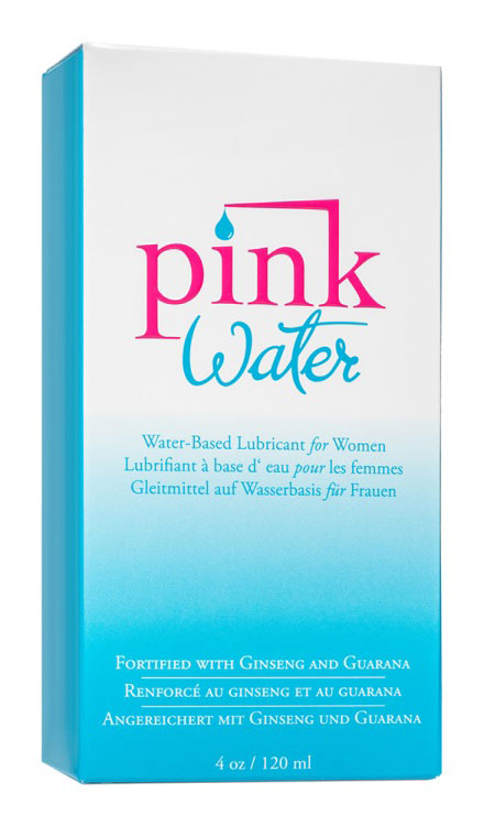 Pink Water Hydrating Water-Based Lubricant 4oz for Intimacy Speciality Lubricants