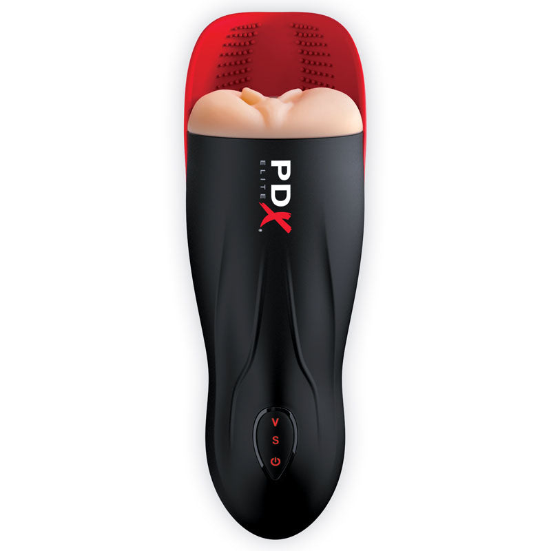 Pipedream Extreme Toys Elite Fuck-O-Matic USB Rechargeable Sucking Masturbator Strokers - Auto
