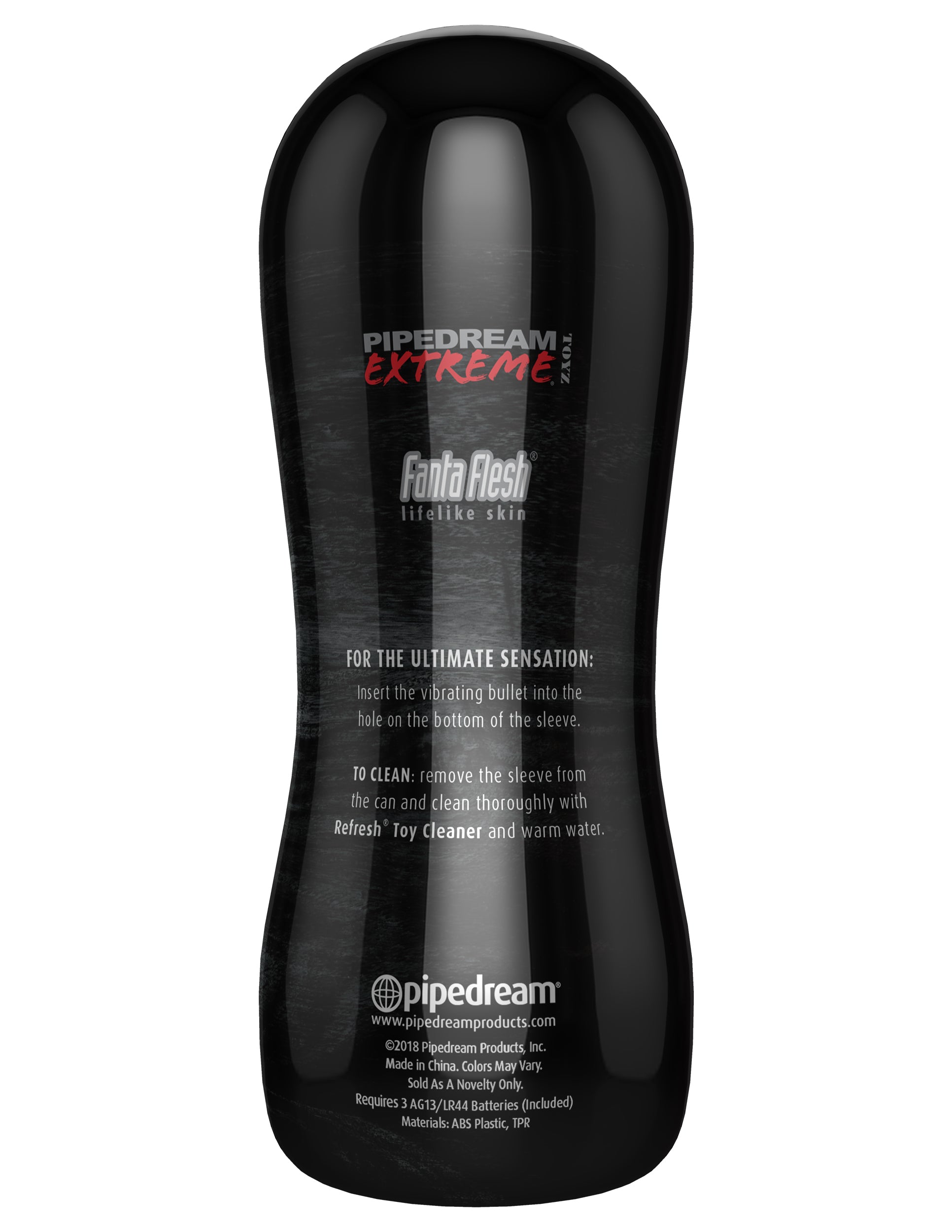 Pipedream Extreme Toyz Elite Vibrating Stroker Pussy 6.5 Inches Strokers - Auto