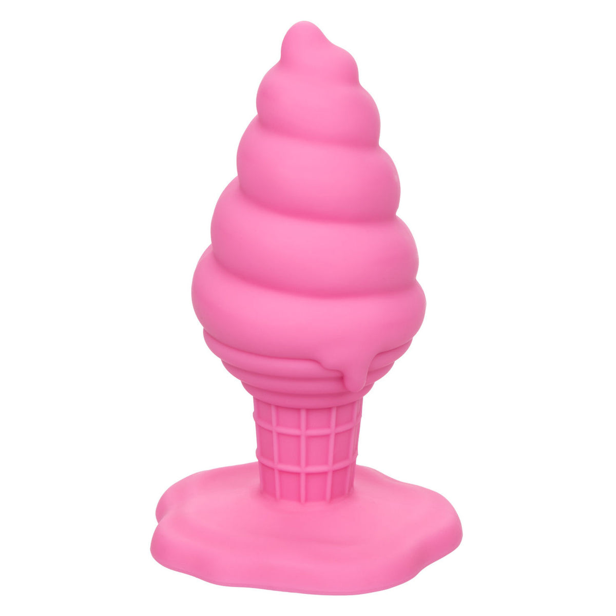 Naughty Bits Pink Ice Cream Cone Butt Plug for Adults Fun Pink Butt Plugs