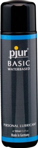 Pjur Basic Water-Based Personal Lubricant 3.4 Fl Oz 100 Ml Water Based Lube