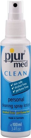 Pjur Med Clean Anti-Bacterial Spray 100ml Personal Cleanser Adult Toy Cleaner