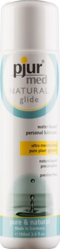 Pjur Med Natural Glide Water-Based Personal Lubricant 100ml > Lube > Water Based Main image