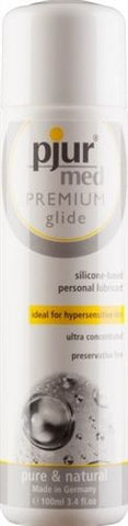 Pjur Med Premium Glide Silicone Lubricant Long Lasting 100ml Silicone Lubricant