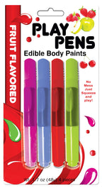 Play Pen Edible Body Paint Brushes with Four Fruit Flavors > Novelties > Candy & Edible Items