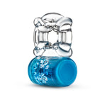Play With Me Pleaser Cock Ring Blue > Cock Ring > Vibrating