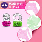 Play With Me Pleaser Vibrating C-Ring Pink > Cock Ring > Vibrating