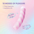 Play With Me Sugar Crush Pink Bendable Clitoral Vibrator > Vibrators > Mini Vibrators