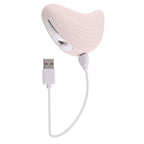 Playboy Pleasure Palm Vibrator In Soft Light Pink Silicone > Vibrators > Standard Vibrators
