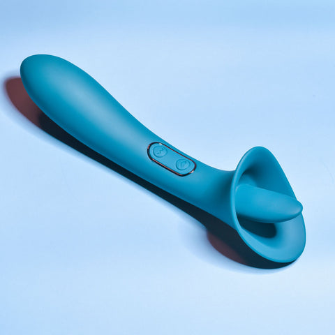 Playboy Pleasure True Indulgence (Teal) – Rechargeable Vibrator STIMULATORS