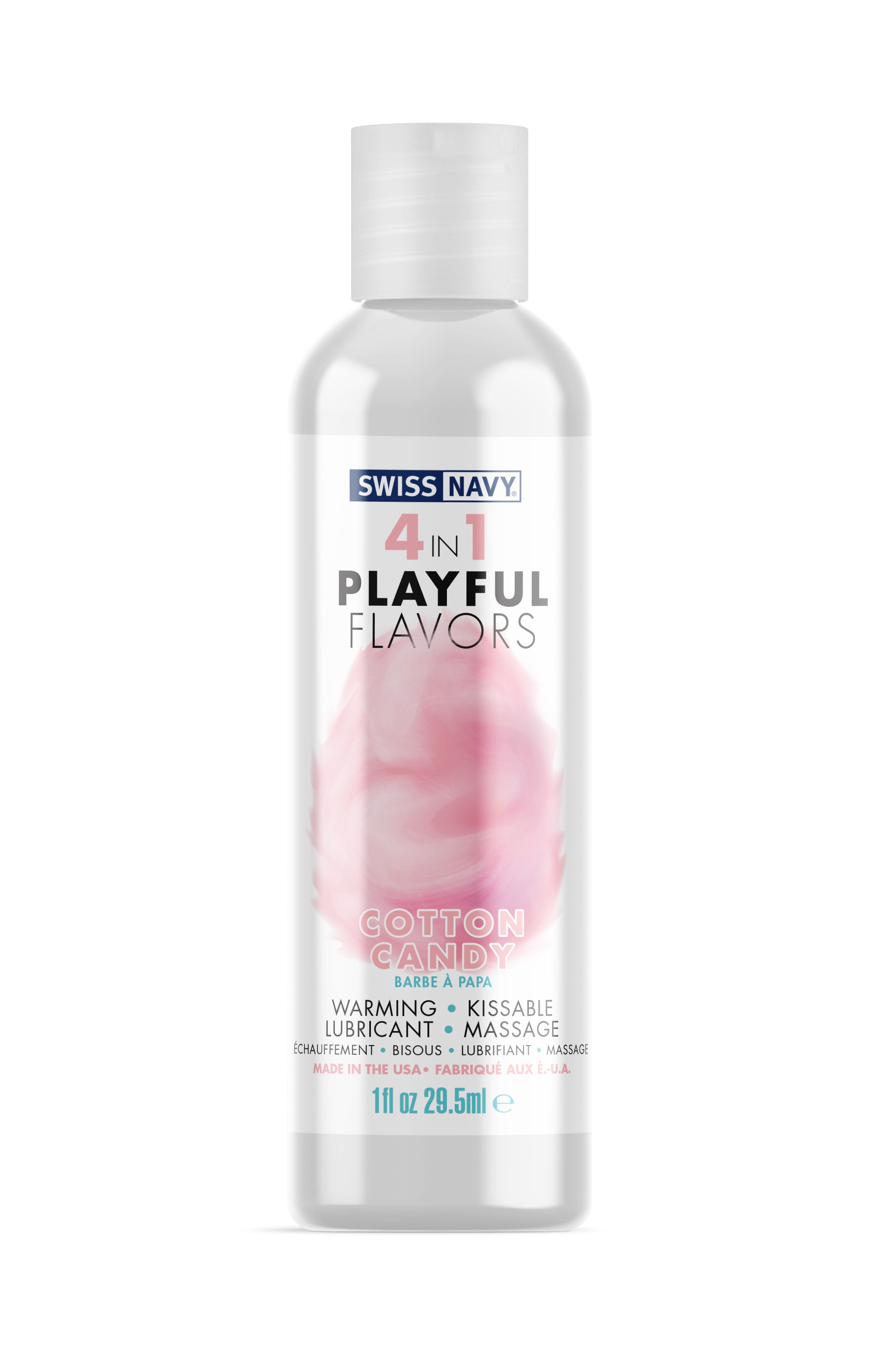 Playful Flavours 4 In 1 Cotton Candy 1oz/29.5ml Lube Flavoured Lube