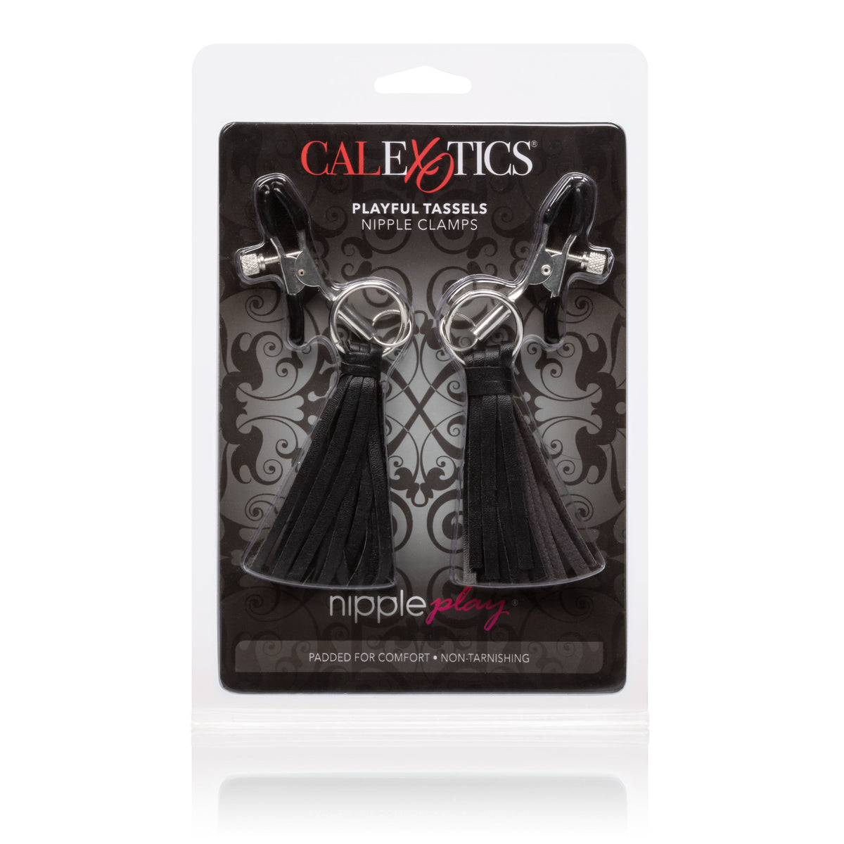 CalExotics Playful Tassels Nipple Clamps – Sensory Adult Intimacy Accessory > Sex Toys > Nipple Clips