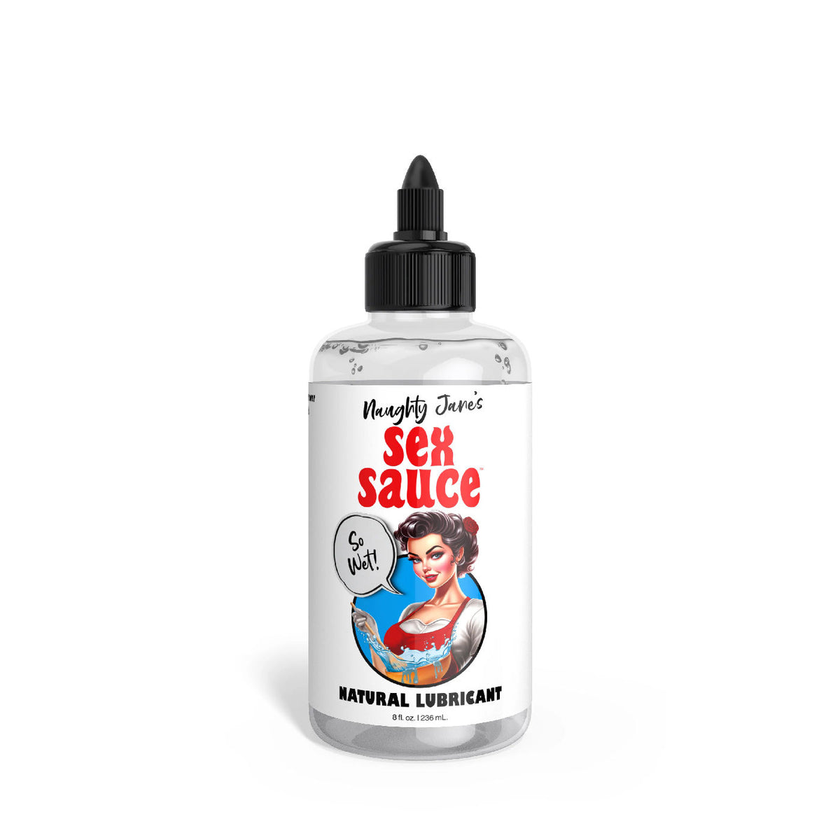 Naughty Jane’s Natural Water-Based Lubricant 8oz Bottle > Lube > Water Based