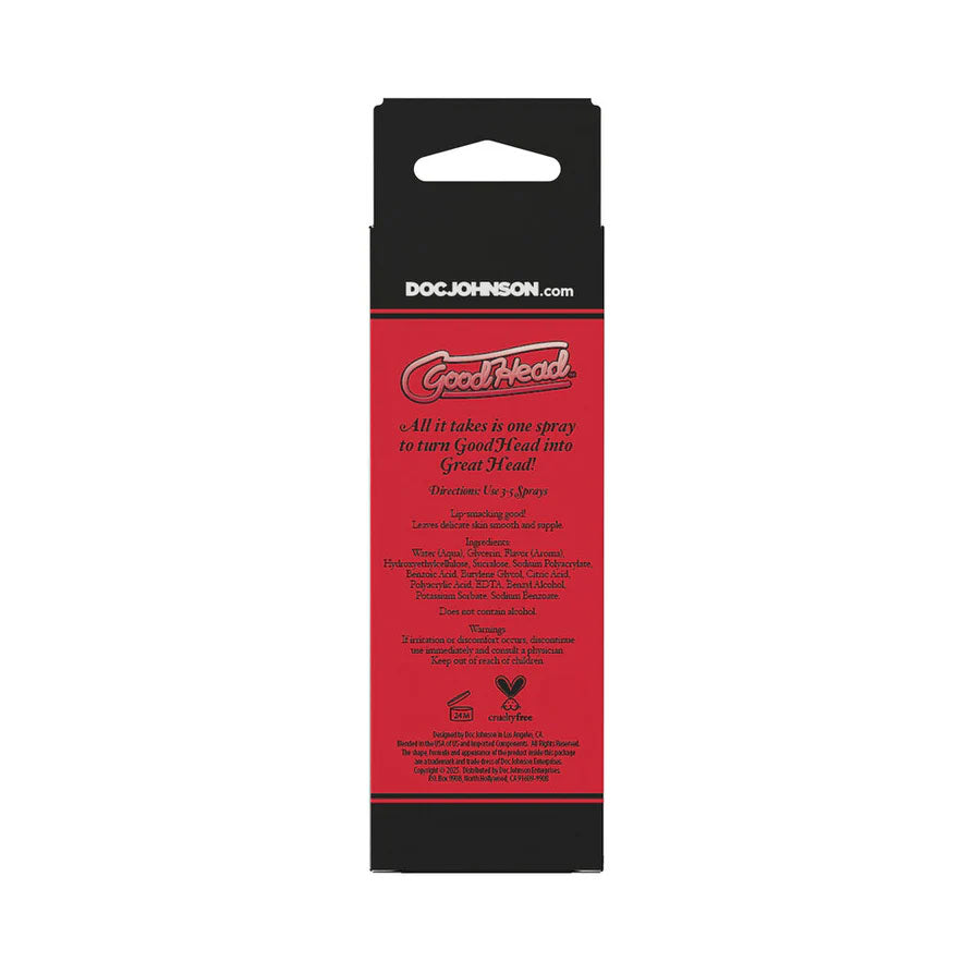 Goodhead Juicy Head (Sex on the Beach) – Vegan Friendly Dry Mouth Spray Oral Gels & Sprays