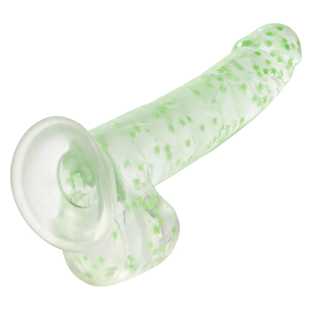 Naughty Bits I Leaf Dick – Glow-in-the-Dark 8 Inch Dildo > Dildos > Realistic Dildos