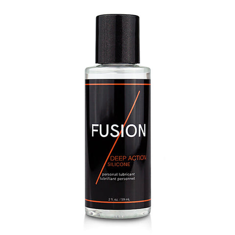 Fusion Deep Action Silicone Personal Lubricant Pump Bottle 2 Oz Default Title Silicone Lubricant