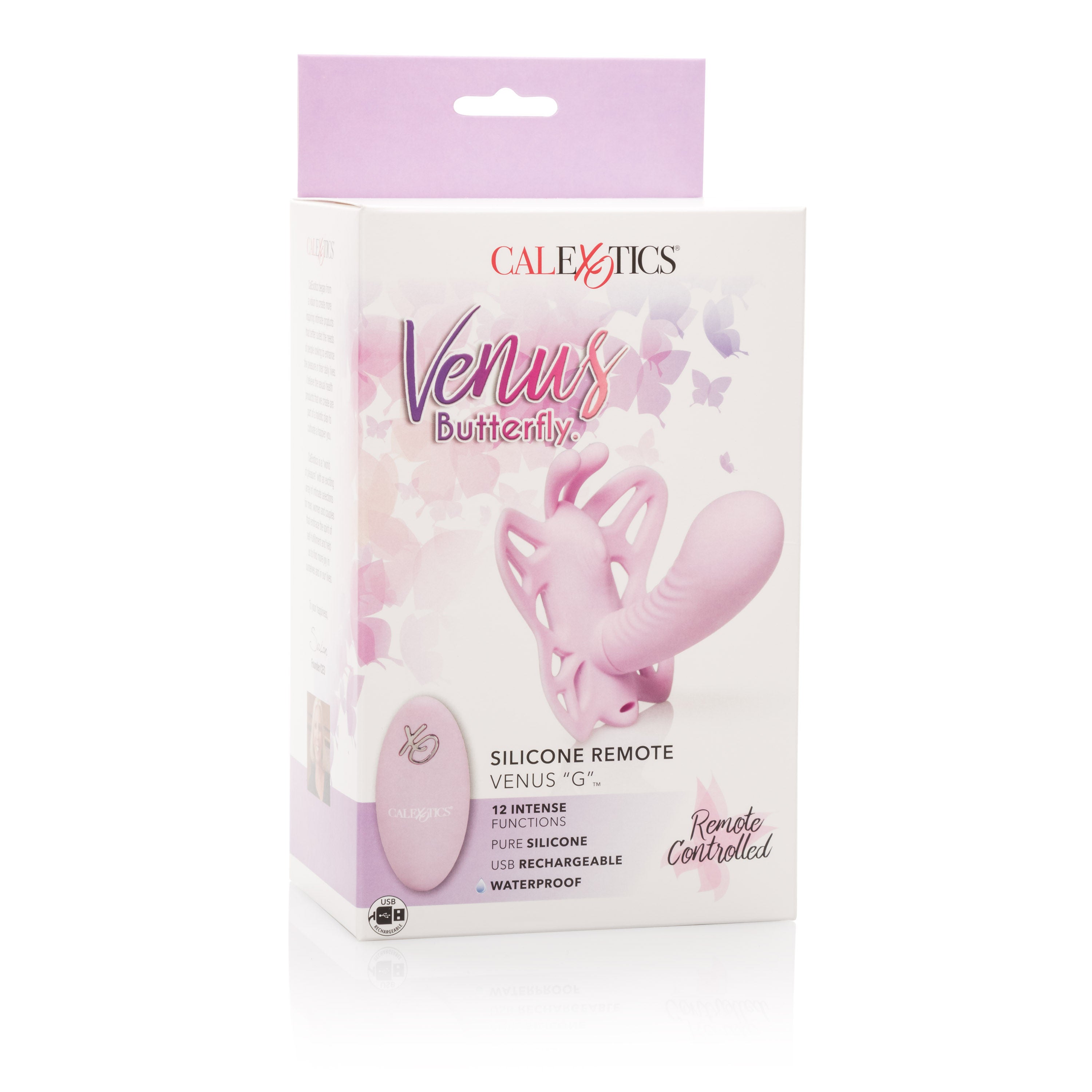 Venus Butterfly Silicone Remote G-Spot Vibrator with 12 Modes Vibrators