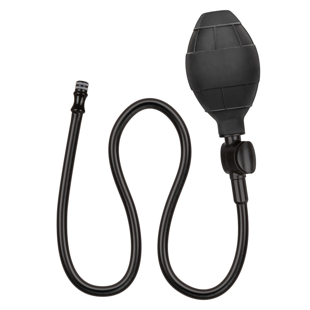 CalExotics Large Silicone Inflatable Anal Plug with Bulb Pump > Anal Range > Anal Inflatables