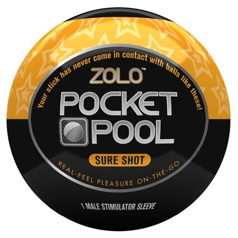 Pocket Pool Sure Shot Disposable Masturbation Sleeve for Men Strokers - Cup|Egg