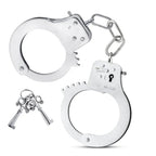 Temptasia Beginner Bondage Cuffs with Adjustable Fit Silver > Bondage Gear > Handcuffs
