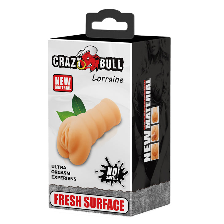 Crazy Bull Lorraine Realistic Vagina Stroker for Ultimate Pleasure Strokers - Manual
