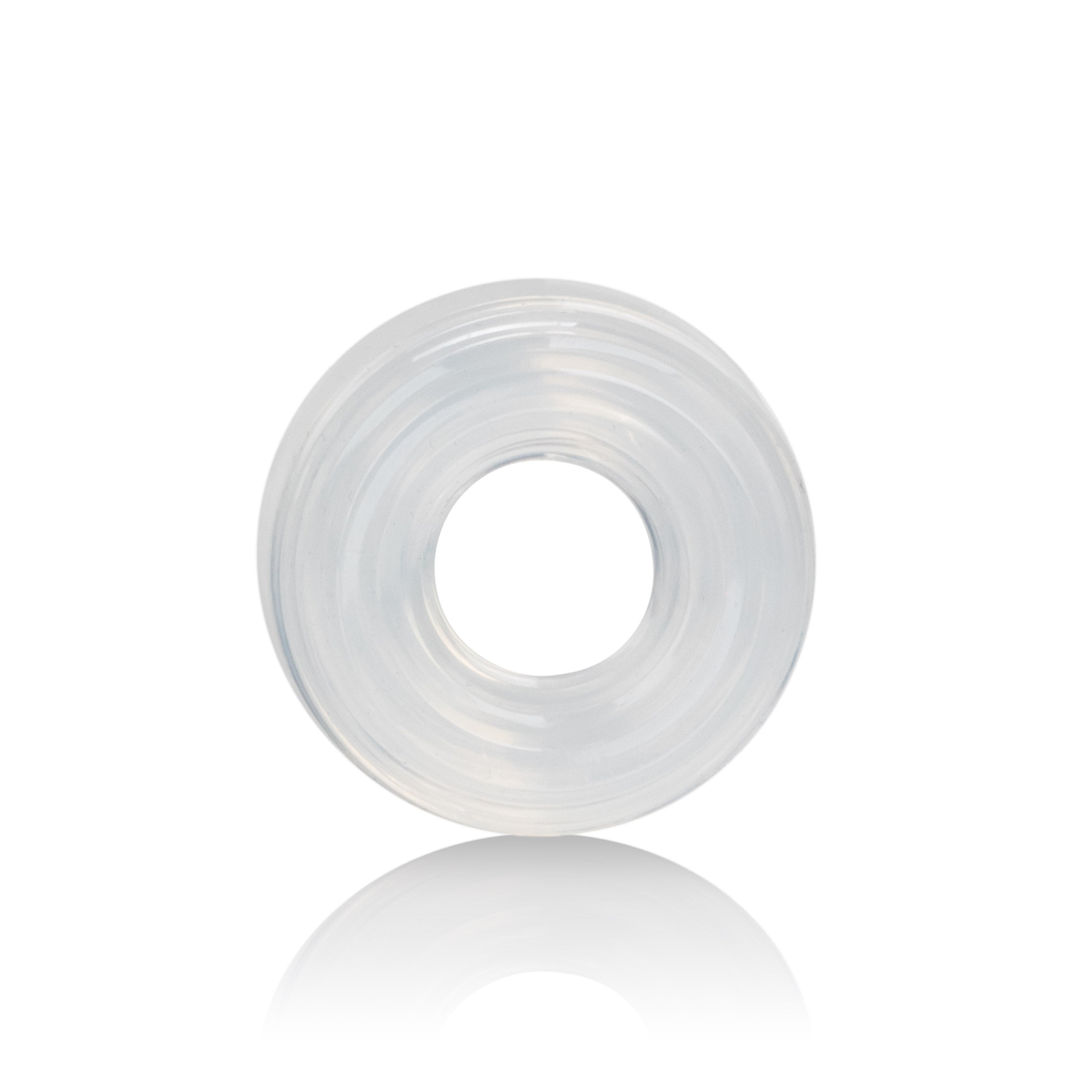Premium Silicone Ring Medium Clear Stretchy Support Ring Secondary image