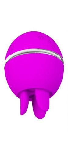 Pretty Love Gemini Ball Fuchsia Dual Function Adult Toy Suction Stimulator