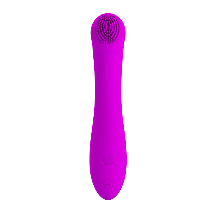 Pretty Love Len Rechargeable Mini Wand Vibrator in Purple Vibrators