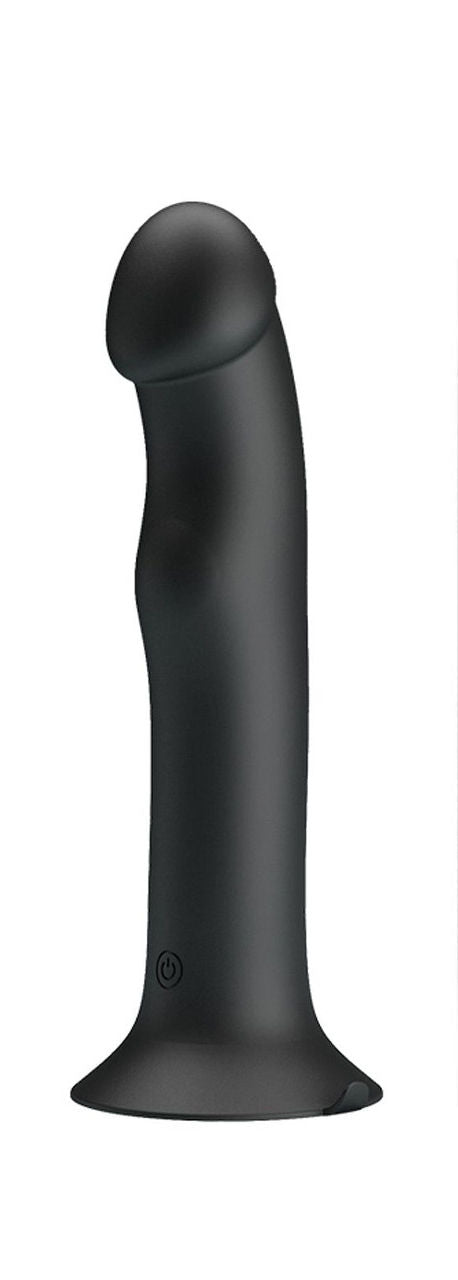 Pretty Love Murray Black 7.5" Dildo with 12 Modes > Vibrators > Standard Vibrators Main image
