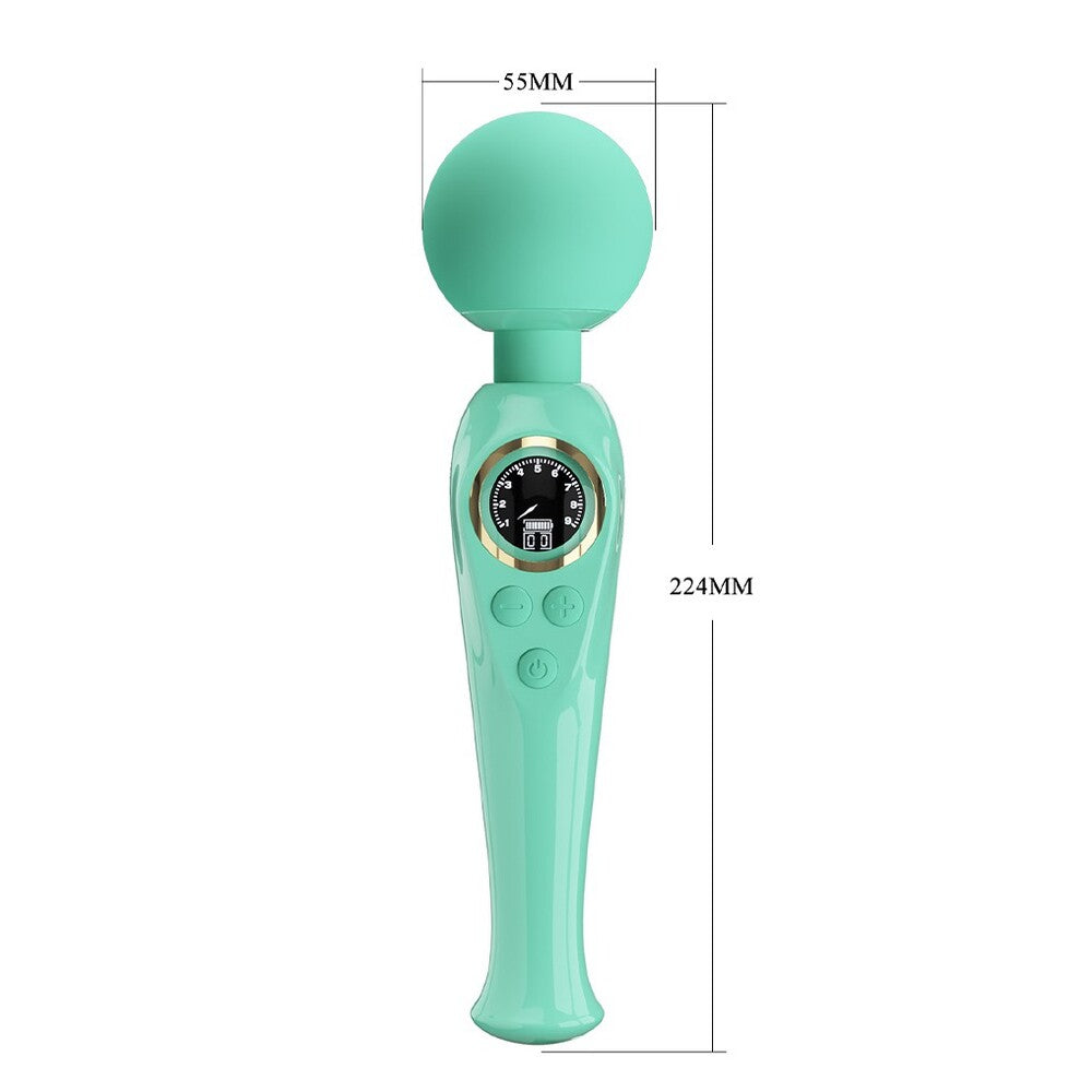 Pretty Love Skyler Wand with LED Display – Compact Powerful Wand Vibrator > Sex Toys > Massage Wands