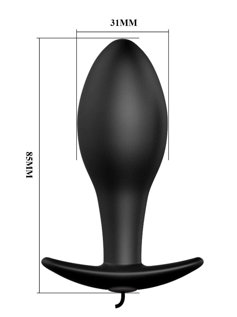 Pretty Love Bulb – Vibrating Body Safe Silicone Butt Plug > Anal Range > Vibrating Butt Plugs