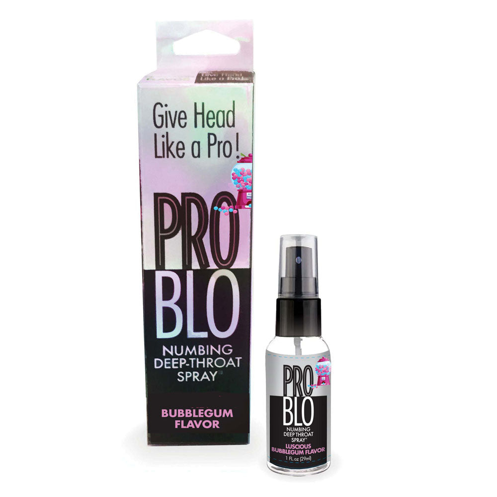 ProBlo Deep Throat Spray 30ml - Bubblegum Flavored Numbing Spray > Lube > Oral Gels & Sprays Main image