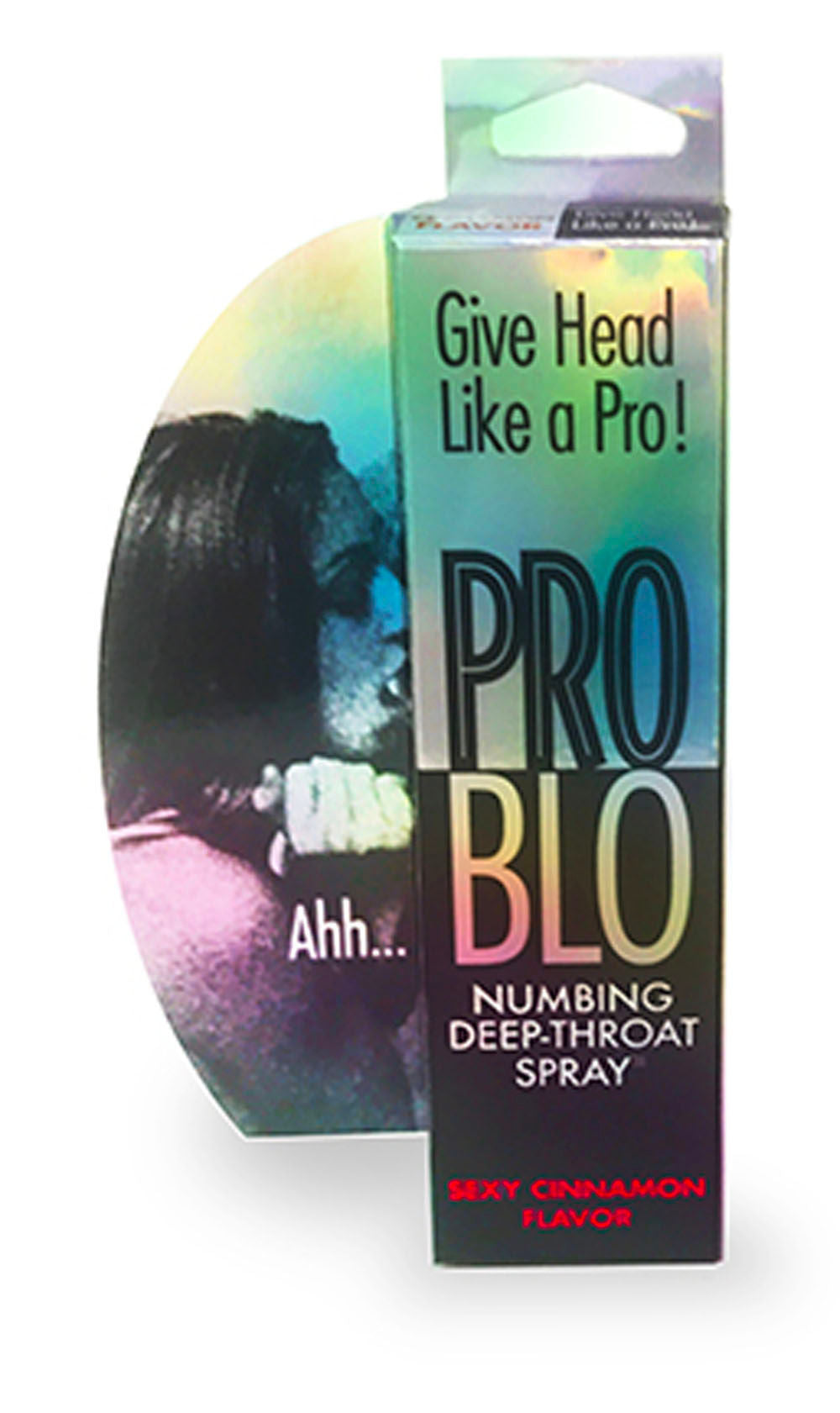 Problo Cinnamon Numbing Deep Throat Spray – American Made Oral Spray with Warming Cinnamon > Lube > Oral Gels & Sprays